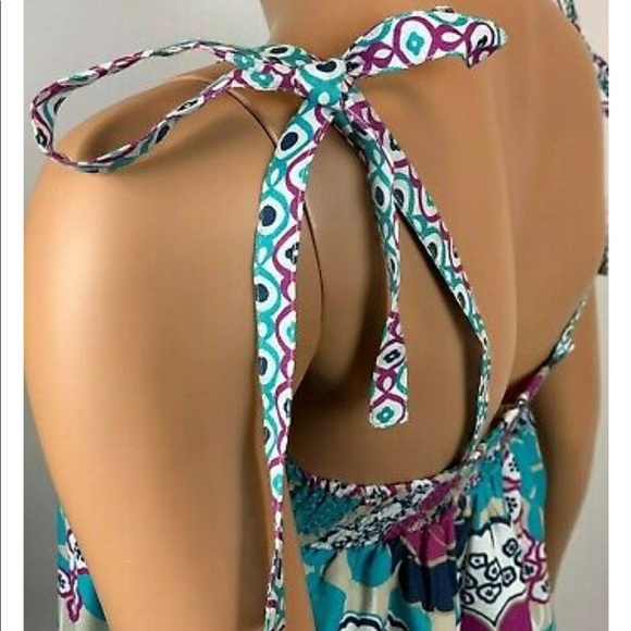 🔥Billabong Floral Halter or Spaghetti Strap Dress NWT - Picture 6 of 8